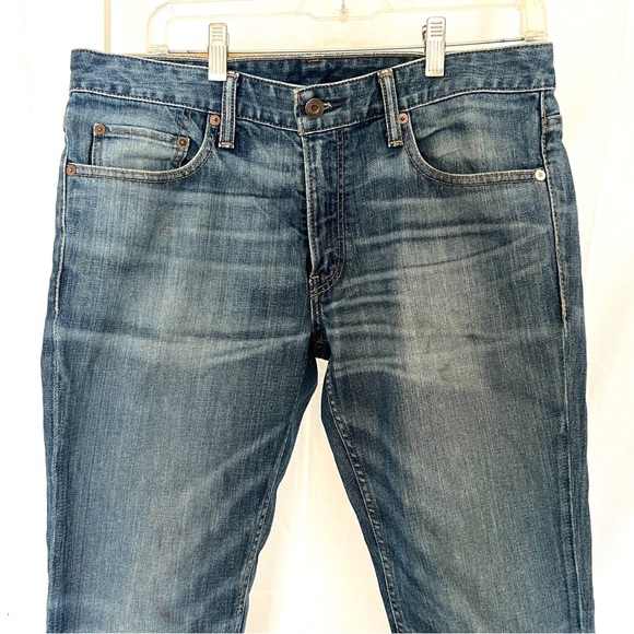 Bonobos Blue Jean stretch medium wash size 32 x 30 slim tailored fit - Picture 2 of 8